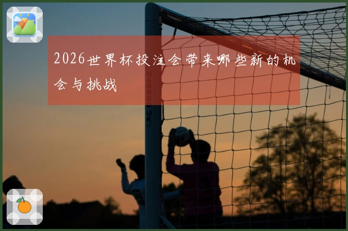 2026世界杯投注会带来哪些新的机会与挑战